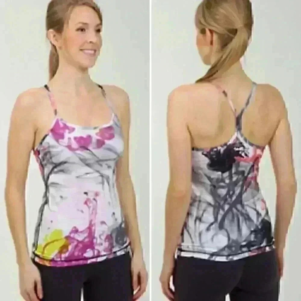 Lululemon Power Y Tank Top Unicorn Tears